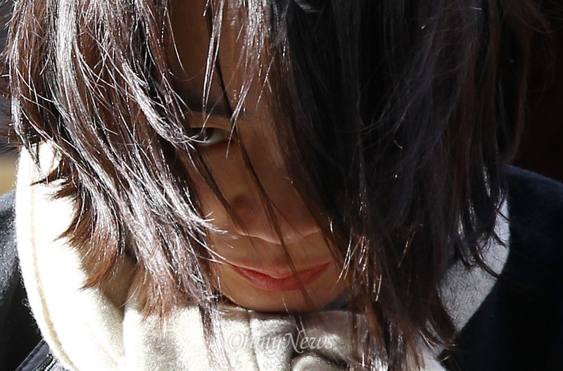 [오마이포토] 검찰 기소된 '땅콩회항' 조현아 