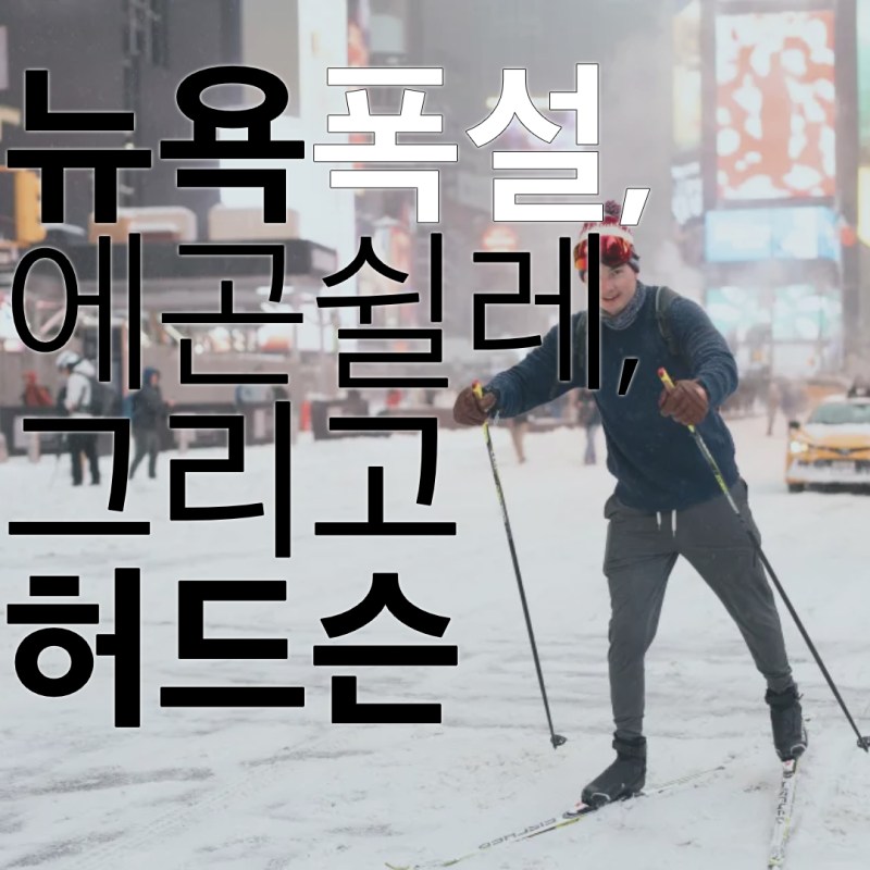 뉴욕폭설, 생일, 에곤쉴레 그리고&nbsp;허드슨